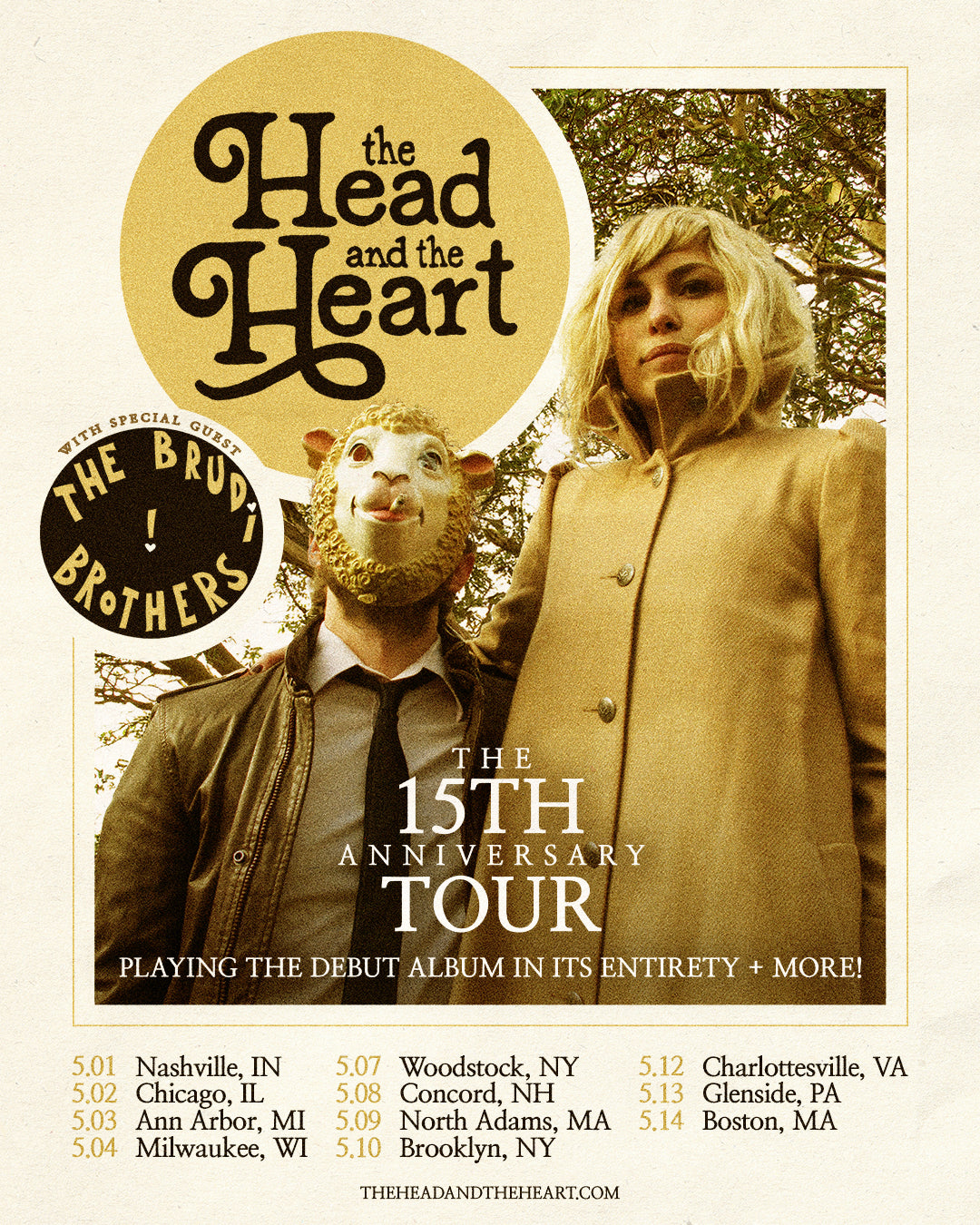 The Head and The Heart VIP Packages